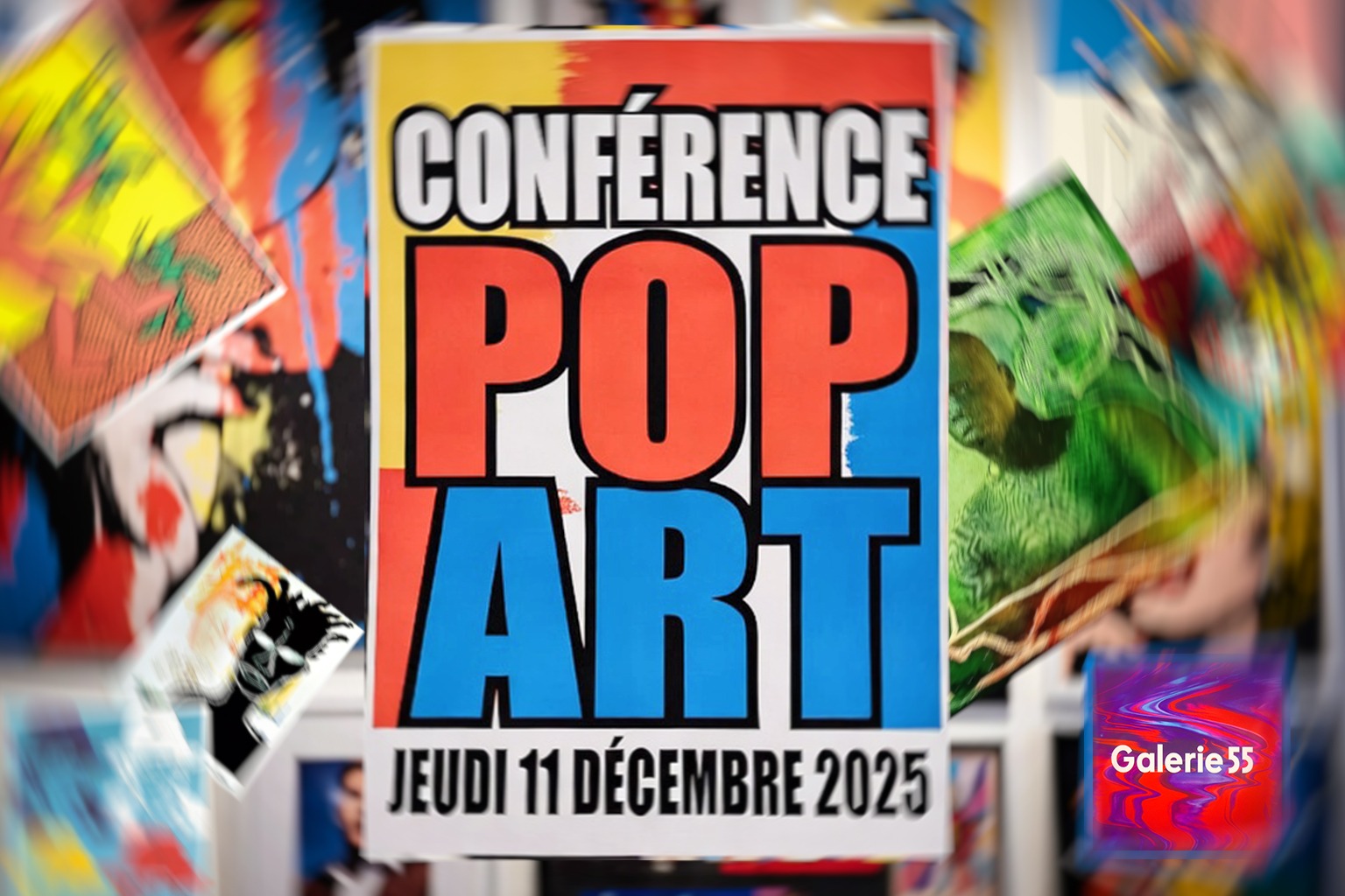 Conférence « Le Pop Art : quand l’art rencontre la vie »
